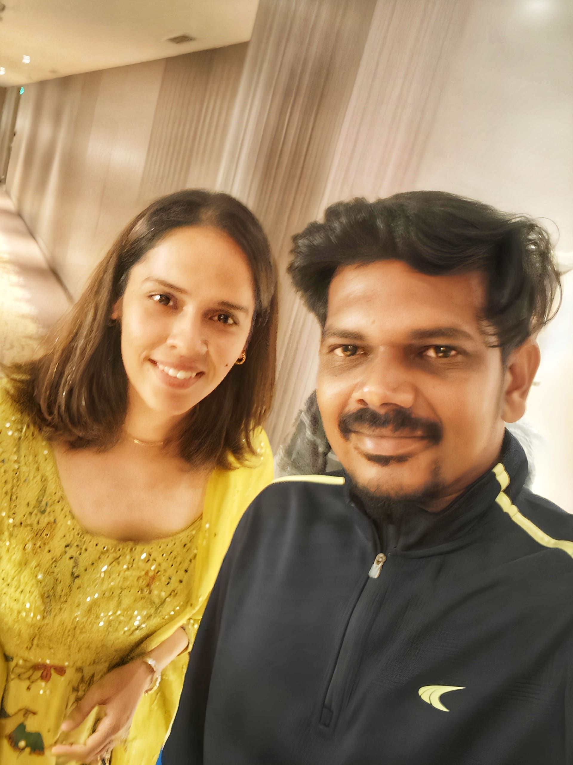 Saina Nehwal with Unleashing Champions